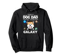 Best Dog Dad In The Galaxy Akita Inu Funny Dogs Lovers Sudadera con Capucha