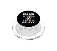 Best Dog Dad In The Galaxy Boxer Puppy Dogs Lovers PopSockets PopGrip para MagSafe