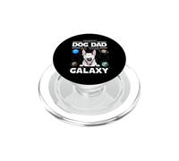 Best Dog Dad In The Galaxy Bull Terrier Puppy Dogs Lovers PopSockets PopGrip para MagSafe