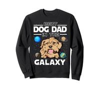 Best Dog Dad In The Galaxy Cockapoo Puppy Dogs Lovers Sudadera
