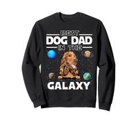 Best Dog Dad In The Galaxy Cocker Spaniel Puppy Dogs Lovers Sudadera