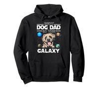 Best Dog Dad In The Galaxy English Mastiff Puppy Dogs Lovers Sudadera con Capucha