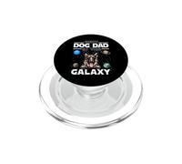 Best Dog Dad In The Galaxy German Shepherd Puppy Dogs Lovers PopSockets PopGrip para MagSafe
