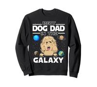 Best Dog Dad In The Galaxy Goldendoodle Puppy Dogs Lovers Sudadera