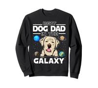 Best Dog Dad In The Galaxy Labrador Retriever Puppy Dogs Sudadera