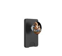 Best Dog Dad Pug Grandpa In A Flower Dog Basket For Pug Mom PopSockets PopWallet para MagSafe