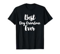 Best Dog Grandma Ever Family Funny Cute Camiseta