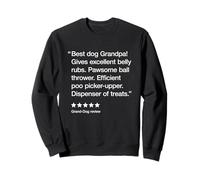 Best Dog Grandpa 5 Stars - Funny Grand-Dog Sudadera