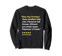 Best Dog Grandpa 5 Stars - Funny Grand-Dog Sudadera