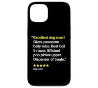 Best Dog Mam 5 Stars - Amante de los perros divertidos Carcasa para iPhone 13