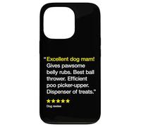 Best Dog Mam 5 Stars - Amante de los perros divertidos Carcasa para iPhone 13 Pro