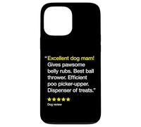 Best Dog Mam 5 Stars - Amante de los perros divertidos Carcasa para iPhone 13 Pro Max
