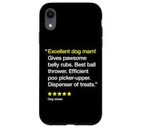 Best Dog Mam 5 Stars - Amante de los perros divertidos Carcasa para iPhone XR