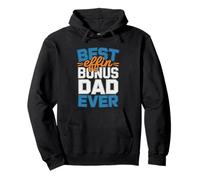 Best Effin Bonus Papá Ever Padrastro Día del Padre Funny Sudadera con Capucha