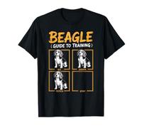 Best Ever Beagle GUÍA DE Entrenamiento Dad Parent Dog Lover Camiseta