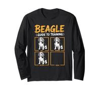 Best Ever Beagle GUÍA DE Entrenamiento Dad Parent Dog Lover Manga Larga