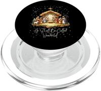 Best Ever Christmas Cool Jesus Nativity Scene Christian PopSockets PopGrip para MagSafe