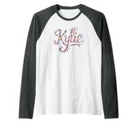Best Ever First Name Kylie - Fiesta de cumpleaños Personalizada para niña Camiseta Manga Raglan