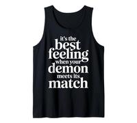 Best Feeling When Your Demon Meets Its Match - Camiseta sin Mangas