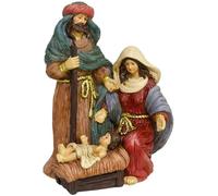 BEST&FREE Nacimiento Belen Navidad con 3 Figuras Belen Navidad. Nacimiento Belen Navidad para Belenes De Navidad. Completa Tu Portal De Belen con Las 3 Figuritas del Belen.