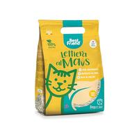 CAT&RINA Best Friend - Arena Aglomerante para Gatos. Arena de maíz 100% de Origen Vegetal. hasta 30 Días de Uso. Desechable en el Orgánico o en el Inodoro | Paquete de 5,5 L