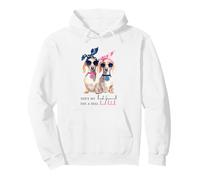 Best Friend Bad Bitch Dachshund Dog Humor Gafas de Sol Sudadera con Capucha