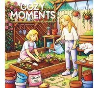 Best Friend Cozy Moments: A Friendship Coloring Book for Lowkey Comfort, Anxiety Ease, Creative Focus (Cozy Moments: Simple Bold Lined)