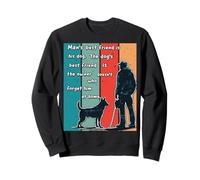 Best Friend Dog, Cat or Pet Vintage tee for Men Women Kids Sudadera