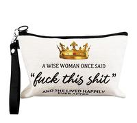 Best Friend Gifts for Woman Maquillaje Bolsas, Bolsa de Cosméticos Regalos de Cumpleaños Día de la Madre Regalos de Jubilación