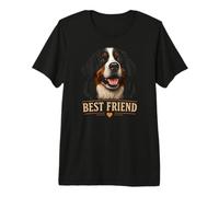 Best Friend - Perro de montaña de Berna Camiseta Premium