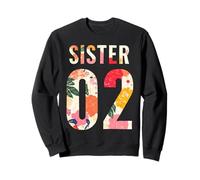 Best friends Besties Sister 02 Floral Matching Bestie Sister Sudadera