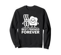 Best Friends Forever Bacon and Egg - Dieta cetogénica Divertida Sudadera