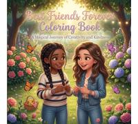 Best Friends Forever Coloring Book: Cute Friendship Adventures, Happy Memories & Creative Activities to Inspire Imagination for Girls Ages 5-11