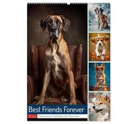 Best Friends Forever (Wandkalender 2026 DIN A2 hoch), CALVENDO Monatskalender: Dieser Kalender ist ein Muss für alle Hundefreunde! Ob süße Welpen, ... dich ein neuer tierischer Lieblingsmoment.