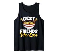 Best Friends Pho Ever Funny Noodle Friendship Gift Camiseta sin Mangas