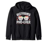 Best Friends Pho Ever Funny Noodle Friendship Gift Sudadera con Capucha