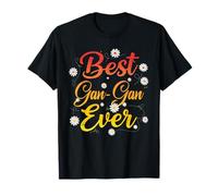 Best GAN-GAN Ever Women Grandma Floral Mothers Day GAN-GAN Camiseta