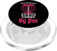 Best Girlfriend by Par Disc Golf Player Basket Cadenas Corazón PopSockets PopGrip para MagSafe