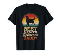 Best Golden Retriever Daddy, Father's Day, Golden Dad Camiseta
