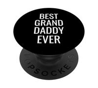 Best Granddaddy Ever Father's Day Grandpa Grandad for Men PopSockets PopGrip Adhesivo