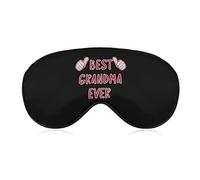 Best Grandma Ever Soft Eye Masks con correa ajustable Ligero y cómodo con los ojos vendados para dormir