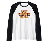 Best Grandpa by Par Camiseta Manga Raglan