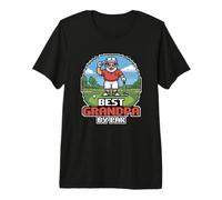 Best Grandpa by Par Camiseta Premium