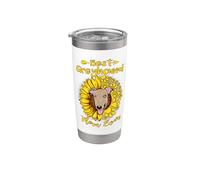 Best Greyhound Dog Mom Ever Sunflower Funny Paw Dogs Lovers Vaso térmico de acero inoxidable de doble pared