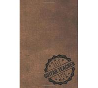 best Guitar Teacher ever: dotted | dot grid journal TO DO LIST including | perfect Guitar Teacher gifts
