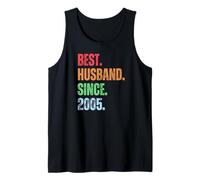 Best Husband Since 2005, 20th Anniversary Husband Camiseta sin Mangas