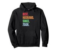 Best Husband Since 2009, 16th Anniversary Husband Sudadera con Capucha
