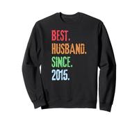 Best Husband Since 2015 10th Anniversary For Fun Husband Sudadera