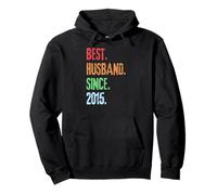 Best Husband Since 2015 10th Anniversary For Fun Husband Sudadera con Capucha