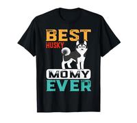 Best Husky Dog Mommy Ever For Mom Funny Dogs Lover Camiseta
